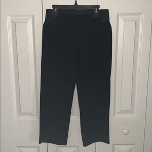 Vera Wang SimplyVera Black Pants, spandex, capris.